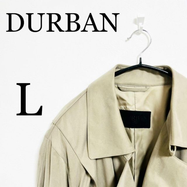 D'URBAN - DURBAN ダーバン メンズ トレンチコート Lサイズの通販 by