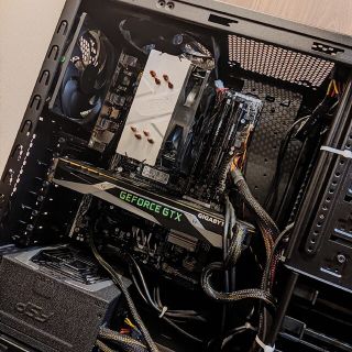 i7 7700K GTX1070 ゲーミングPC ssd512M.2 プラチナの通販 by Xeon愛好