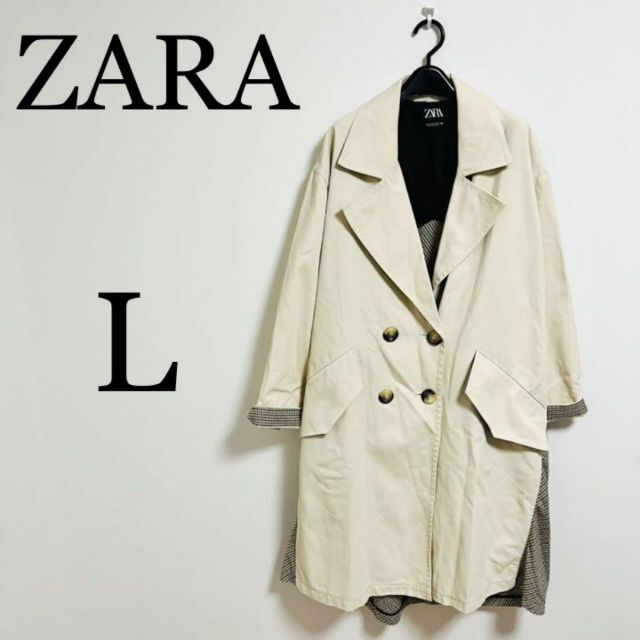 ZARA - ZARA ザラ レディース ロングコート Lサイズの通販 by Treasure