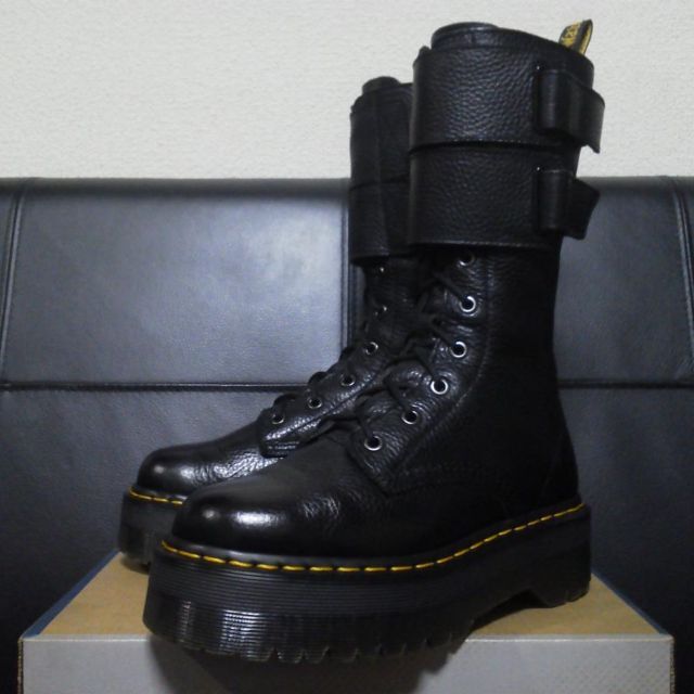 激レア】Dr.Martens JAGGER UK4 厚底 10ホール HYDE - ブーツ