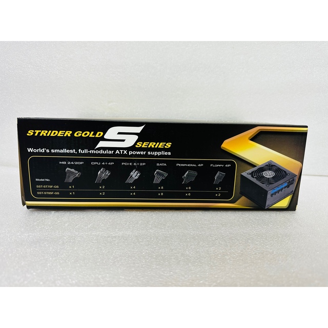 SilverStone ATX電源850W PLUS GOLD 新品