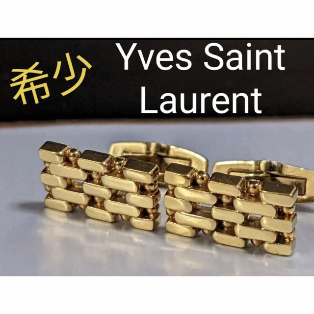 ・Yves Saint Laurent カフス　No.100