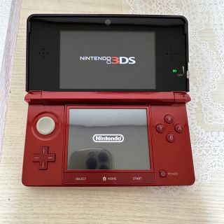 ニンテンドー3DS(ニンテンドー3DS)のニンテンドー3DS フレアレッド(携帯用ゲーム機本体)