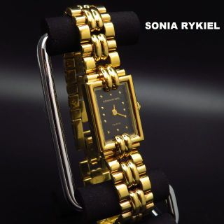 ソニアリキエル(SONIA RYKIEL)のSONIA RYKIEL 腕時計 18KGP ゴールド スイス製(腕時計)