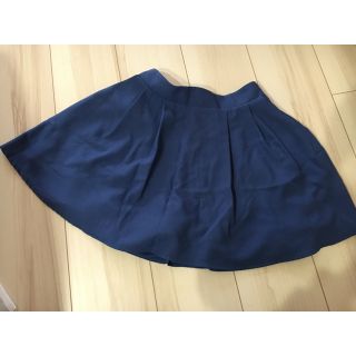 【美品】アルシーヴ　キュロット　ショートパンツ　ブルー(キュロット)