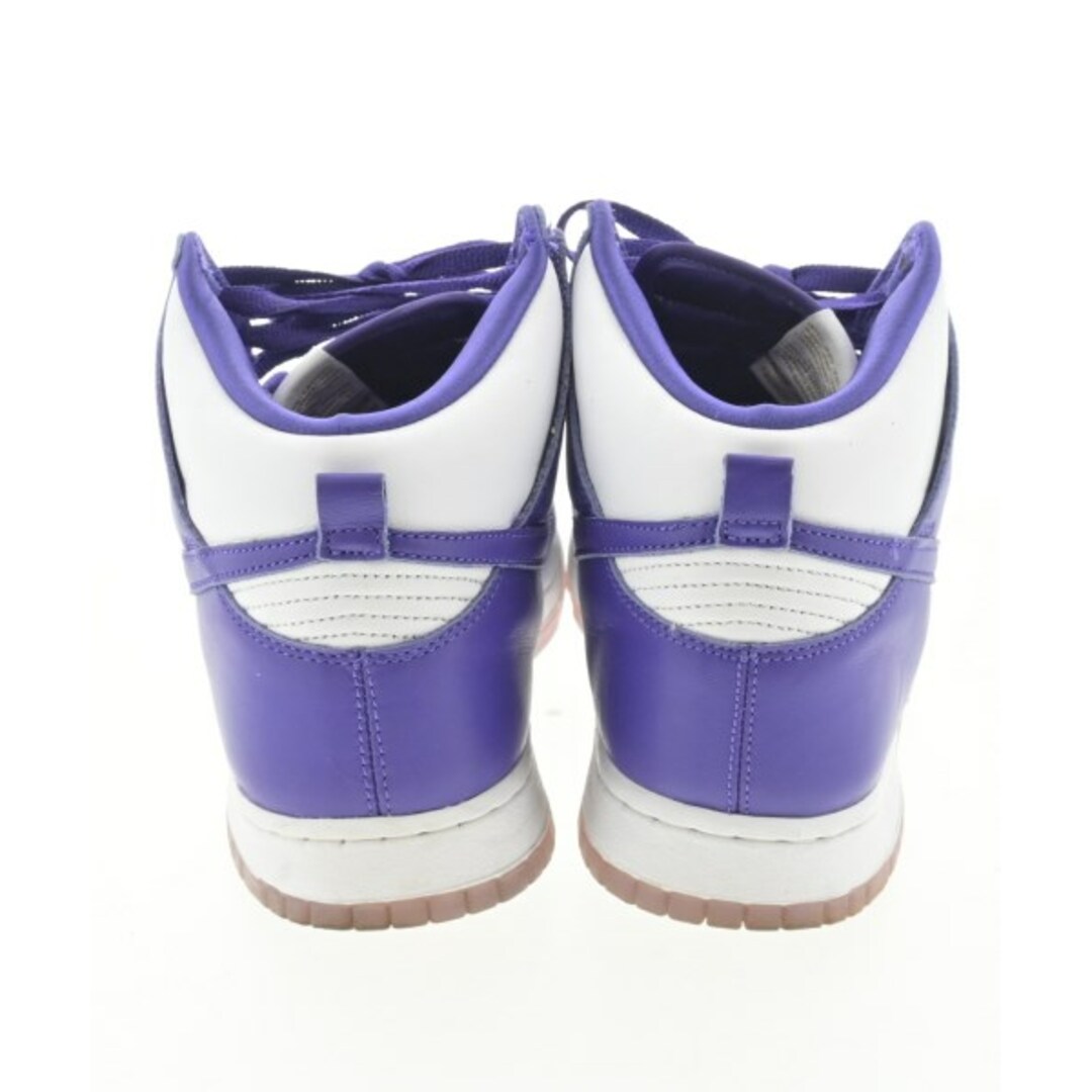 NIKE(ナイキ)のNIKE ナイキ スニーカー 28cm 白x紫 【古着】【中古】 メンズの靴/シューズ(スニーカー)の商品写真