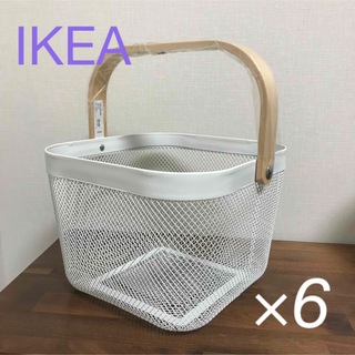 イケア(IKEA)の新品　IKEA  バスケット　かご　6個セット(バスケット/かご)