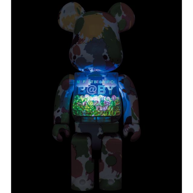 BE@RBRICK(ベアブリック)のMY FIRST BE@RBRICK B@BY COLOR SPLASH 400 エンタメ/ホビーのフィギュア(その他)の商品写真