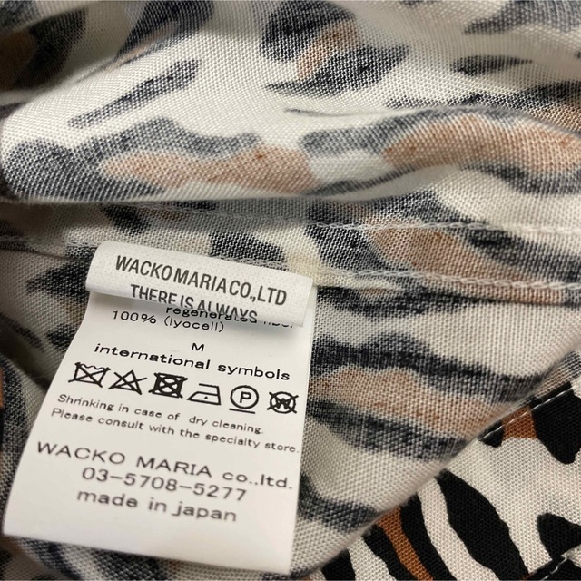 WACKO MARIA(ワコマリア)のWACKO MARIA leopard オープンカラーシャツ メンズのトップス(シャツ)の商品写真