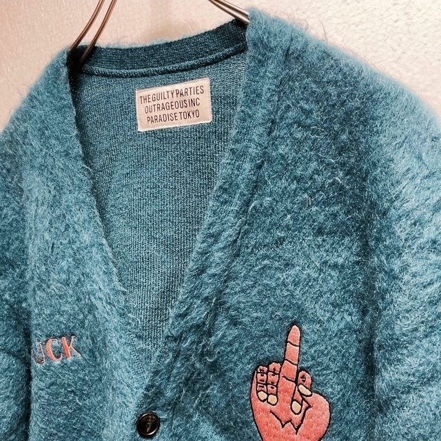 WACKOMARIA MOHAIR Knit CARDIGAN 【国内配送】 21070円引き www.gold