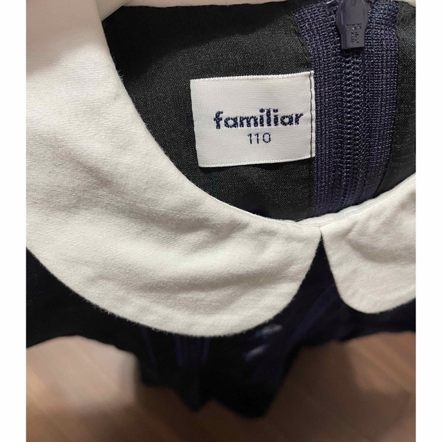 familiar(ファミリア)のfamiliar お受験　ワンピース キッズ/ベビー/マタニティのキッズ服女の子用(90cm~)(ワンピース)の商品写真