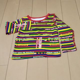 スーパーブーホームズ(SUPER BOO HOMES)のSUPER BOO HOMES ロンTシャツ90cm　2枚セット(Tシャツ/カットソー)