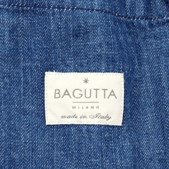 【新品】バグッタ Bagutta デニム ダブル 6B カジュアルジャケット【サイズ46】【メンズ】 6