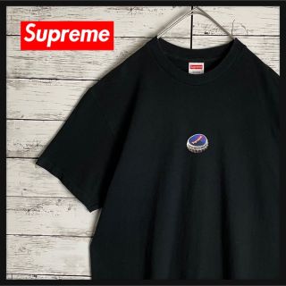 シュプリーム(Supreme)の【人気デザイン】シュプリーム☆ワンポイントロゴ定番カラーtシャツ　入手困難(Tシャツ/カットソー(半袖/袖なし))