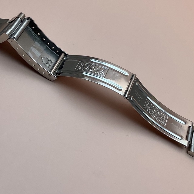 Tudor(チュードル)のTudor チューダー チュードル 純正 クラスプ 20㎜ 社外 3連 ブレス メンズの時計(金属ベルト)の商品写真