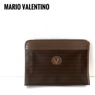 マリオバレンチノ(MARIO VALENTINO)の【美品】MARIO VALENTINO クラッチバッグ　セカンドバッグ　メンズ(セカンドバッグ/クラッチバッグ)