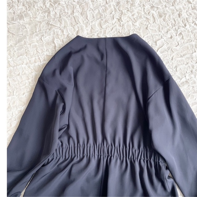 UNITED ARROWS(ユナイテッドアローズ)の【1度着用のみ美品】ユナイテッドアローズとろみ素材 ブラウス ノーカラーシャツ レディースのトップス(シャツ/ブラウス(長袖/七分))の商品写真