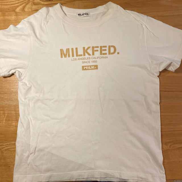 MILKFED.(ミルクフェド)のミルクフェド  半袖Tシャツ　 レディースのトップス(Tシャツ(半袖/袖なし))の商品写真