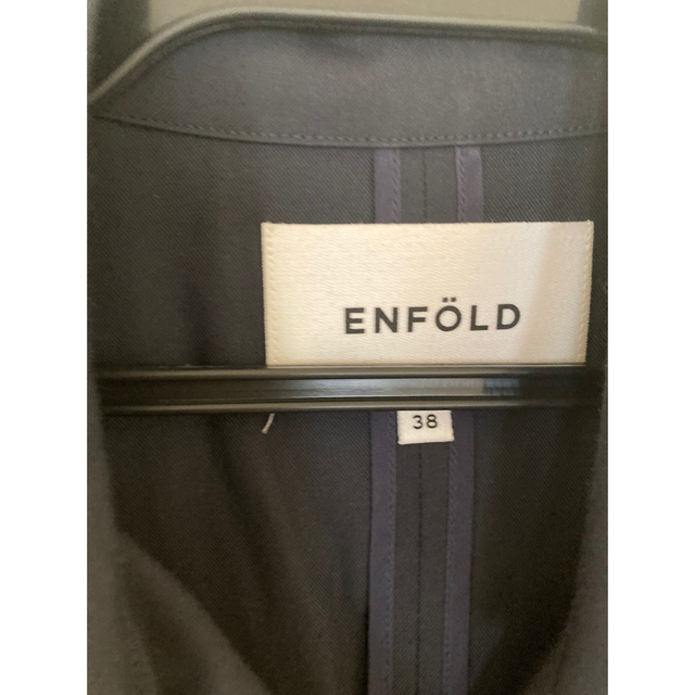 ENFOLD(エンフォルド)のエンフォルド　ENFOLD トレンチコート　パフスリーブ レディースのジャケット/アウター(トレンチコート)の商品写真