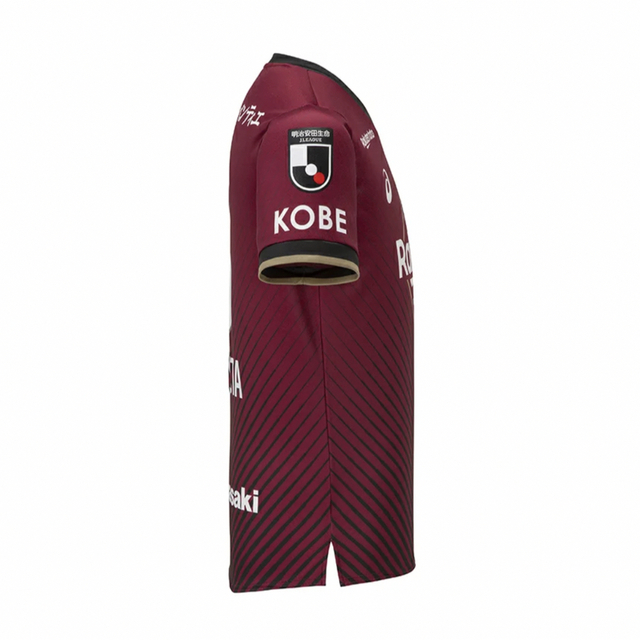 asics(アシックス)の2023 No.12 VISSEL KOBE 【レプリカ】ユニフォーム（1st） スポーツ/アウトドアのサッカー/フットサル(応援グッズ)の商品写真