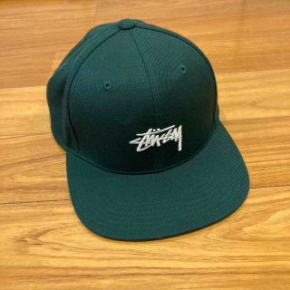 ステューシー(STUSSY)のキャップ　ステューシー　帽子　グリーン(キャップ)