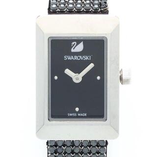 スワロフスキー 黒 腕時計(レディース)の通販 50点 | SWAROVSKIの 