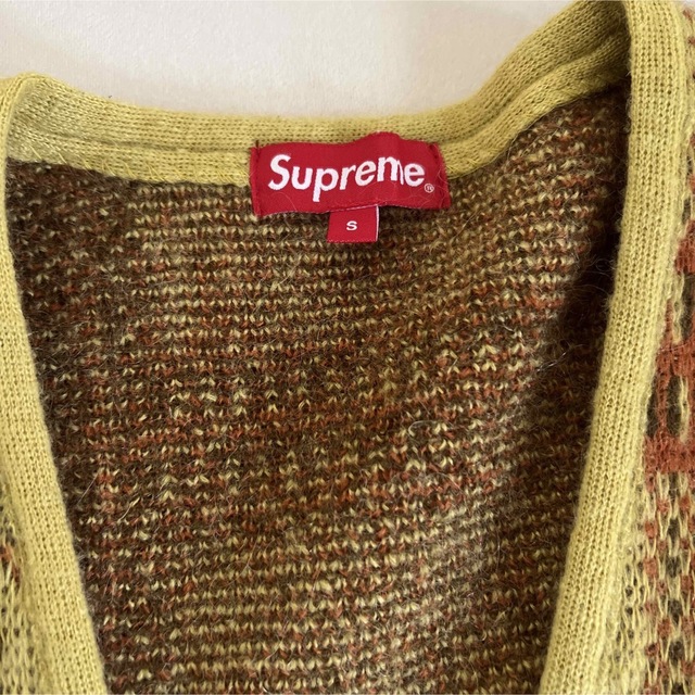 Supreme(シュプリーム)のsupreme plaid mohair cardigan 14aw メンズのトップス(カーディガン)の商品写真