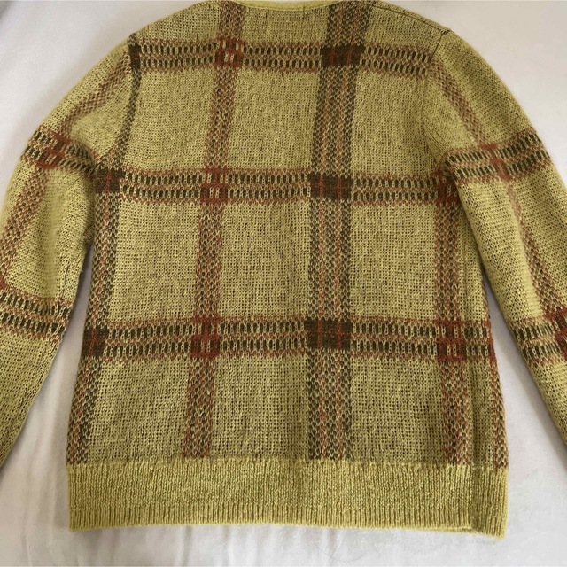 Supreme(シュプリーム)のsupreme plaid mohair cardigan 14aw メンズのトップス(カーディガン)の商品写真