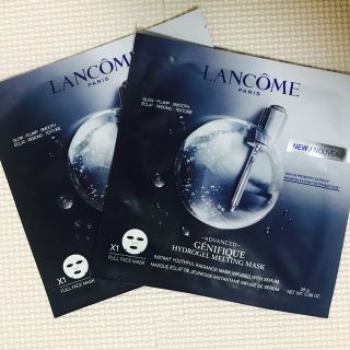 ランコム(LANCOME)のランコムジェニフィックアドバンストハイドロジェルメルティングマスク(パック/フェイスマスク)