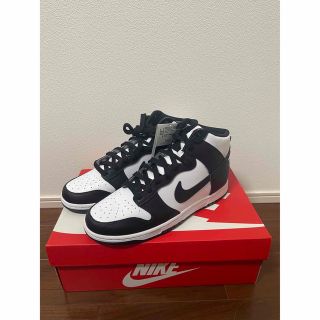 ナイキ(NIKE)のNike Dunk High "Black and White" 28cm(スニーカー)