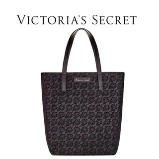 ヴィクトリアズシークレット(Victoria's Secret)のヴィクトリアシークレット ブラック フローラル トートバッグ 新品未開封品(トートバッグ)