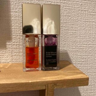 クラランス(CLARINS)のクラランス　コンフォートリップオイル　まとめ売り　2本　セット　(リップグロス)