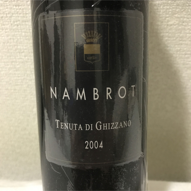 テヌータ・ディ・ギャツァーノ ナンブロ 2004 食品/飲料/酒の酒(ワイン)の商品写真