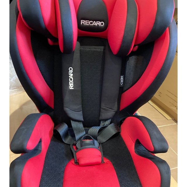 RECARO(レカロ)のRECARO START J1 レカロ　スタート　J1 チャイルドシート 赤 キッズ/ベビー/マタニティの外出/移動用品(自動車用チャイルドシート本体)の商品写真