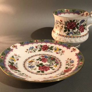 N40、イギリス製Staffordshire England カップ&ソーサー