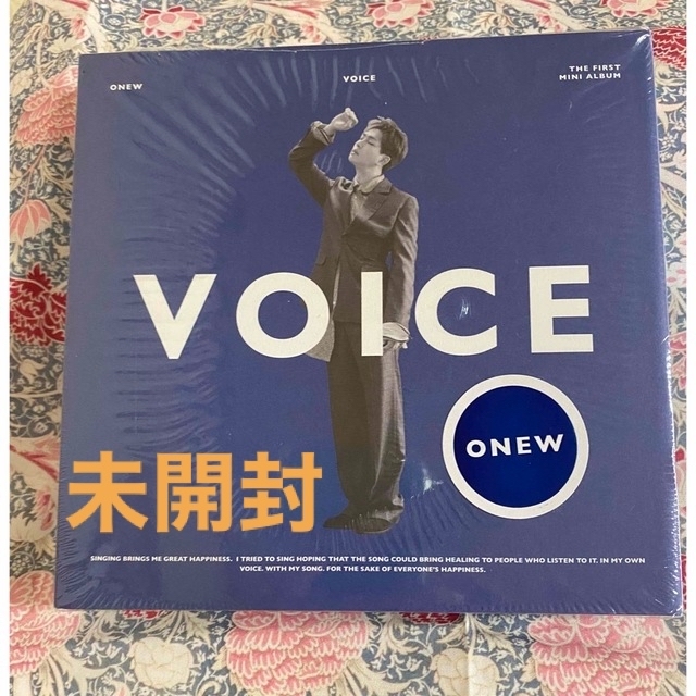 SHINee ONEW ソロアルバム VOICE 青 新品未開封品