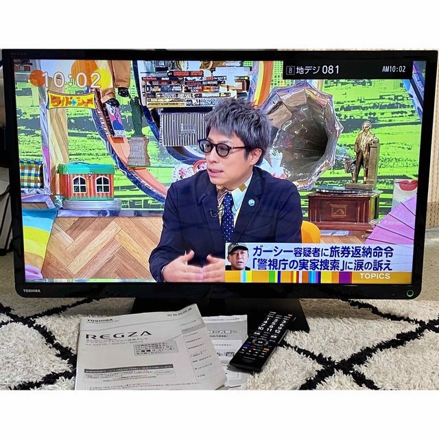 東芝(トウシバ)の①東芝 32インチ 液晶テレビ REGZA 32S10 スマホ/家電/カメラのテレビ/映像機器(テレビ)の商品写真