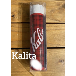 カリタ(Kalita)のカリタ　非売品　ステンレスボトル　チェック柄　保温水筒　ミニボトル(水筒)