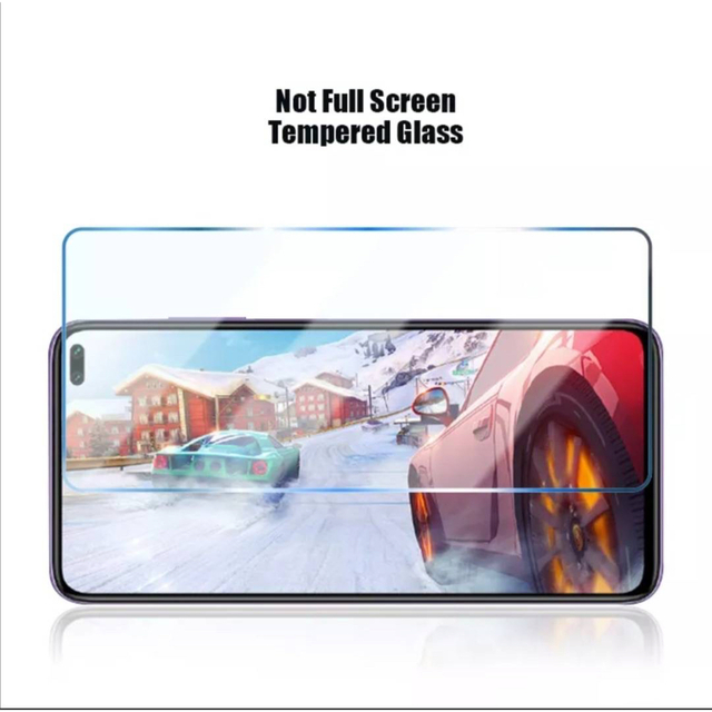 ANDROID(アンドロイド)の9Hガラスフィルム Xiaomi Redmi Note 9S カメラ分付 スマホ/家電/カメラのスマホアクセサリー(保護フィルム)の商品写真