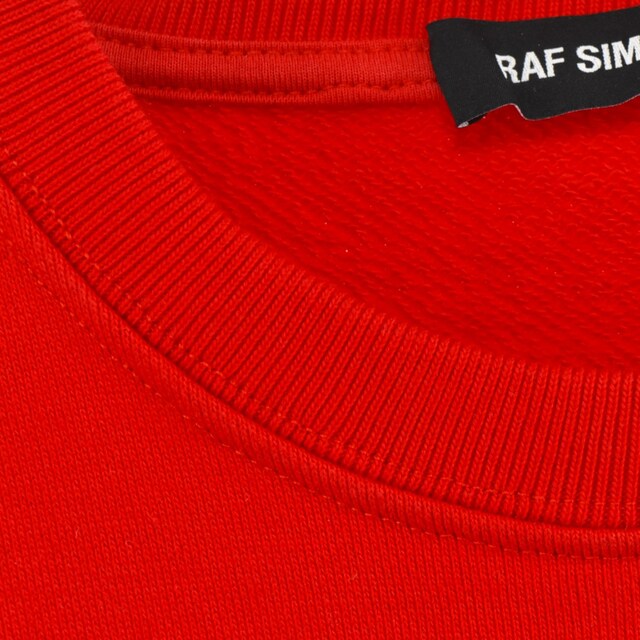 RAF SIMONS ラフシモンズ 18SS Regular Round Neck Sweat フォトプリントクルーネックスウェットトレーナー