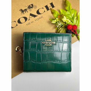 コーチ(COACH) 折り財布(メンズ)(グリーン・カーキ/緑色系)の通販 36