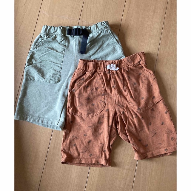 GU(ジーユー)のGU SM2 ハーフパンツ　120 キッズ/ベビー/マタニティのキッズ服男の子用(90cm~)(パンツ/スパッツ)の商品写真