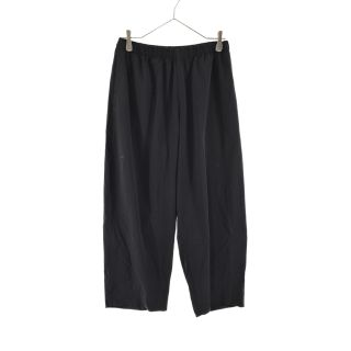 エヌハリウッド(N.HOOLYWOOD)のN.HOOLYWOOD エヌハリウッド RIBBED EASY PANTS 2221-CP08-006 peg イージーパンツ ブラック(その他)