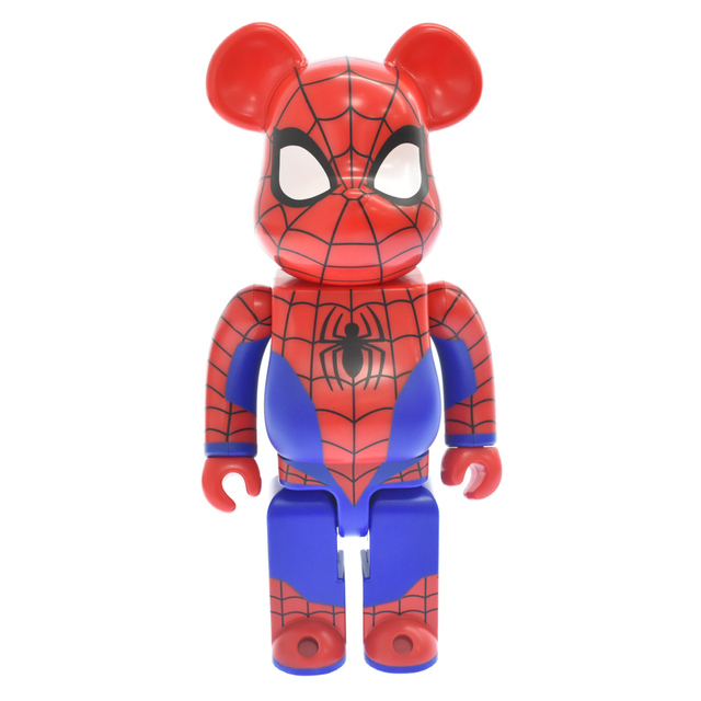 MEDICOM TOY メディコムトイ MARVEL マーベル Happyくじ BE@RBRICK ベアブリック ラスト賞 SPIDER-MAN 400% + ベアブリック賞 スパイダーマンエンタメ/ホビー