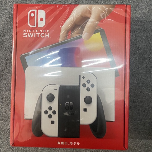 新品未開封】Nintendo Switch 有機ELモデル 本体 ホワイト | study