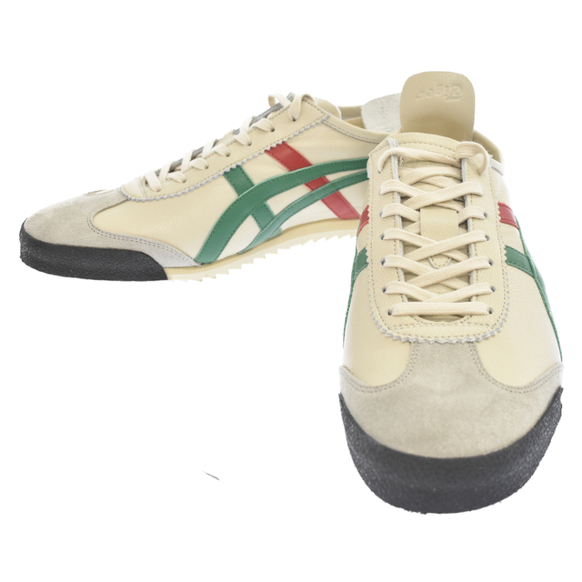 Onitsuka Tiger オニツカタイガー MEXICO 66 DELUXE メキシコ66 デラックス ローカットスニーカー  US8.5/26.5cm 1181A436 ベージュ