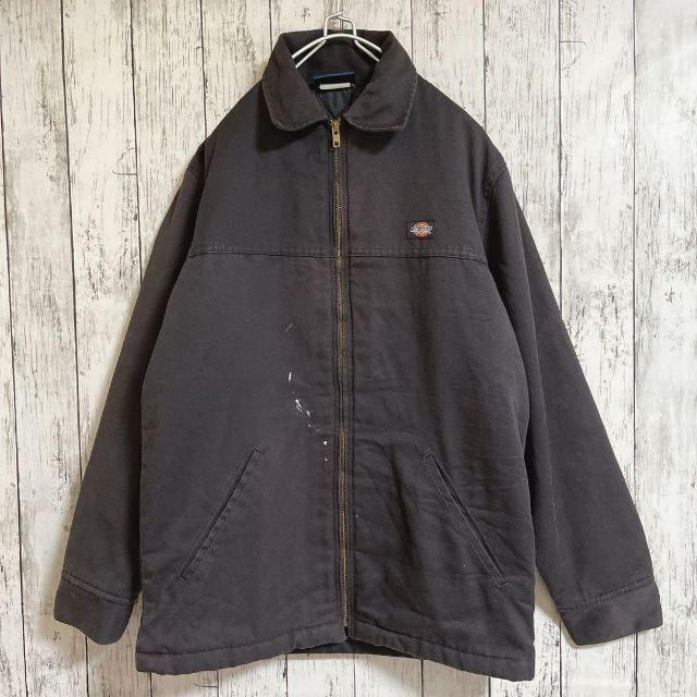 Dickies(ディッキーズ)のDickies ディッキーズ ワークジャケット スイングトップ M〜L相当 茶 メンズのジャケット/アウター(ブルゾン)の商品写真