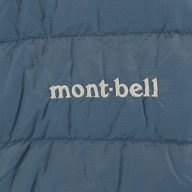 mont bell モンベル BEAMS別注 スペリオダウンラウンドネックジャケット インナーダウンジャケット ブルー 1601109