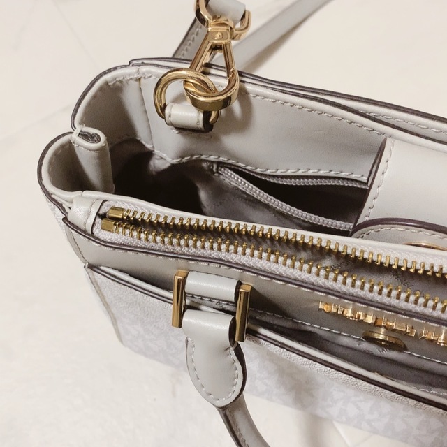 マイケルコース 2way ショルダーバッグ シグネチャー サッチェルスモール
