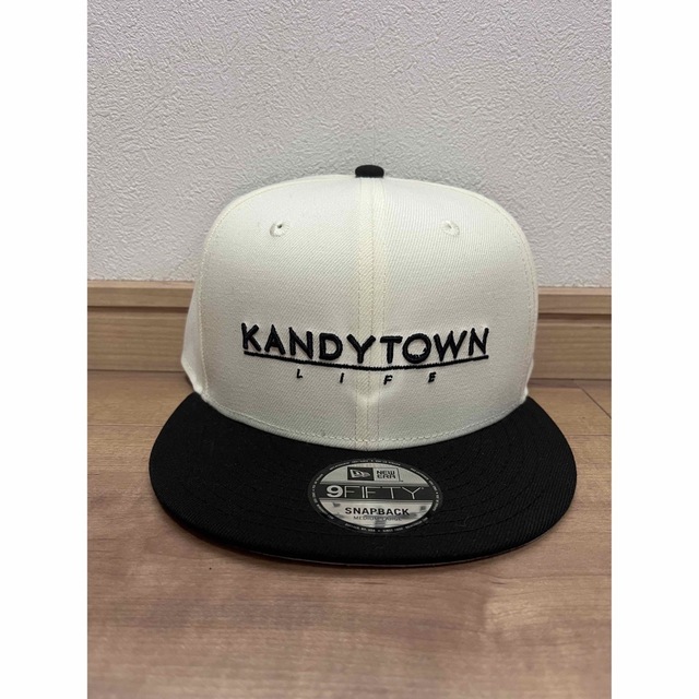 KANDYTOWN × THE CAP × NEWERA WHITE/BLACK トレンド 32%割引